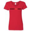 Ladies' Heavy Cotton™ V-Neck T-Shirt Thumbnail