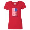 Ladies' Heavy Cotton™ V-Neck T-Shirt Thumbnail