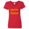 Ladies' Heavy Cotton™ V-Neck T-Shirt Thumbnail