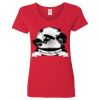 Ladies' Heavy Cotton™ V-Neck T-Shirt Thumbnail