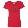 Ladies' Heavy Cotton™ V-Neck T-Shirt Thumbnail