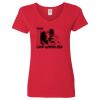 Ladies' Heavy Cotton™ V-Neck T-Shirt Thumbnail