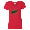 Ladies' Heavy Cotton™ V-Neck T-Shirt Thumbnail