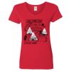 Ladies' Heavy Cotton™ V-Neck T-Shirt Thumbnail