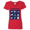 Ladies' Heavy Cotton™ V-Neck T-Shirt Thumbnail